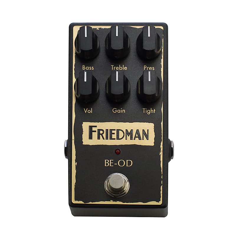 Friedman BE-OD Overdrive Guitar Effect Pedal image 1