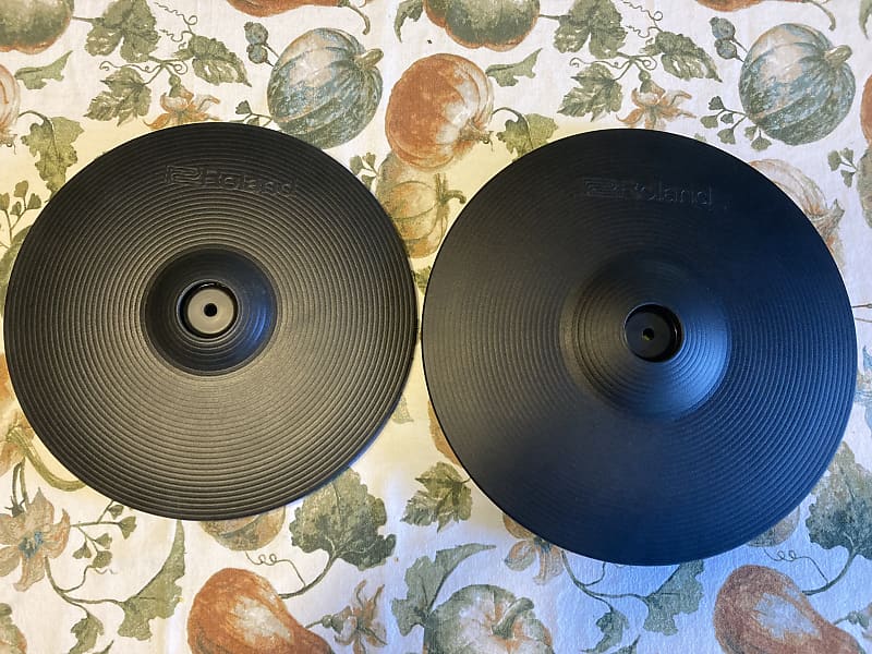 Roland cymbal package ride and crash cymbals Reverb