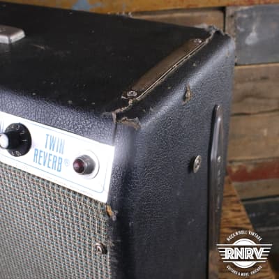 Fender Twin Reverb 2-Channel 135-Watt 2x12" Guitar Combo 1977 - 1981 - Silverface image 5