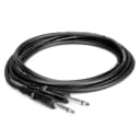 Hosa CPP204 -13' Dual 1/4" TS to Dual 1/4" TS Audio Cable