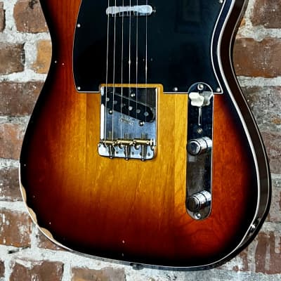 2024 Fender Jason Isbell Signature Custom Telecaster, Road Worn Chocolate Sunburst, Includes FREE Fender Hard Shell Case ! image 1