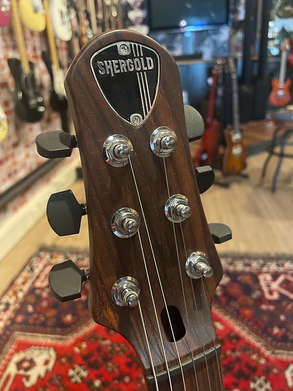 Shergold Masquerader Classic SM03-SD Thru-Black | Reverb