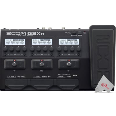 Zoom G3Xn Multi-Effects Processor with Built In Expression