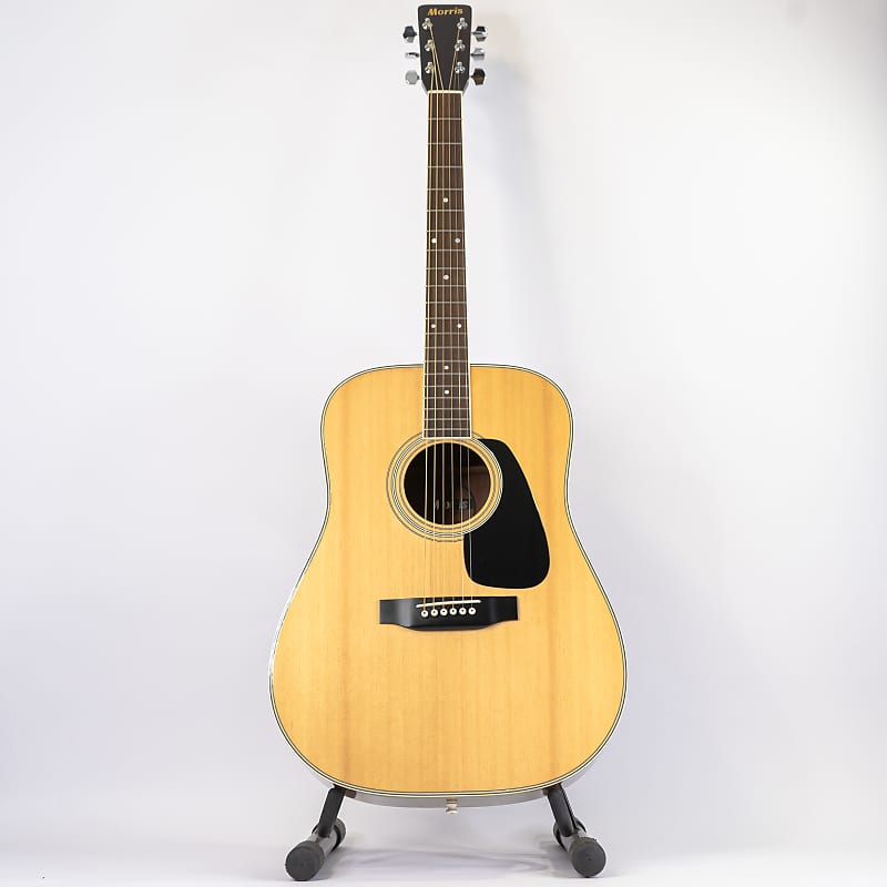 Late 90s Morris MD-505 Dreadnought Acoustic Guitar w