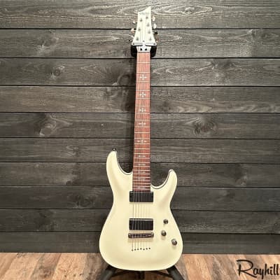 Schecter Demon-7 7 String Electric Guitar White B-stock image 12
