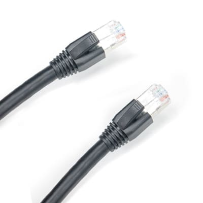SUPER CAT5e Tactical Shielded Durable Ethernet Booted RJ45 Digital Cable  75ft image 1