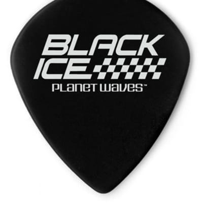 Planet Waves 3DBK2-10 Black Ice Guitar Picks, 10 pack, Light image 2