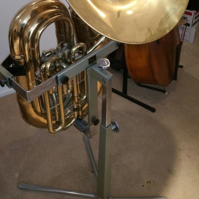 1933 Conn 34J Tuba Orchestra Model w/ Recording Bell w/ Stand image 1