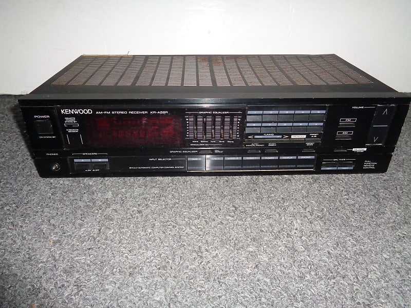 Kenwood KRA56R Stereo Receiver CleanTestedWorking Reverb