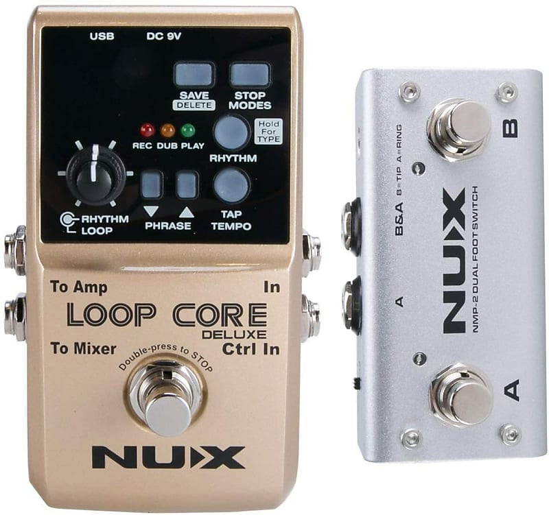 USED NUX Reissue Series - Loop Core Deluxe - Looper Pedal w/ Footswitch image 1
