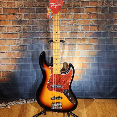 Tagima TW-73 Electric Bass 3-Color Sunburst Free Set Up image 1