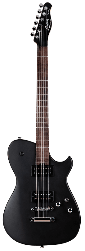 Cort E-Gitarre Manson Meta MBM-1 Matt Black image 1