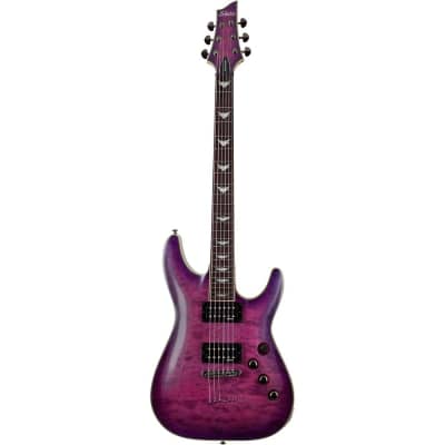 Schecter Guitar Research Omen Extreme-6 Electric Magenta image 3