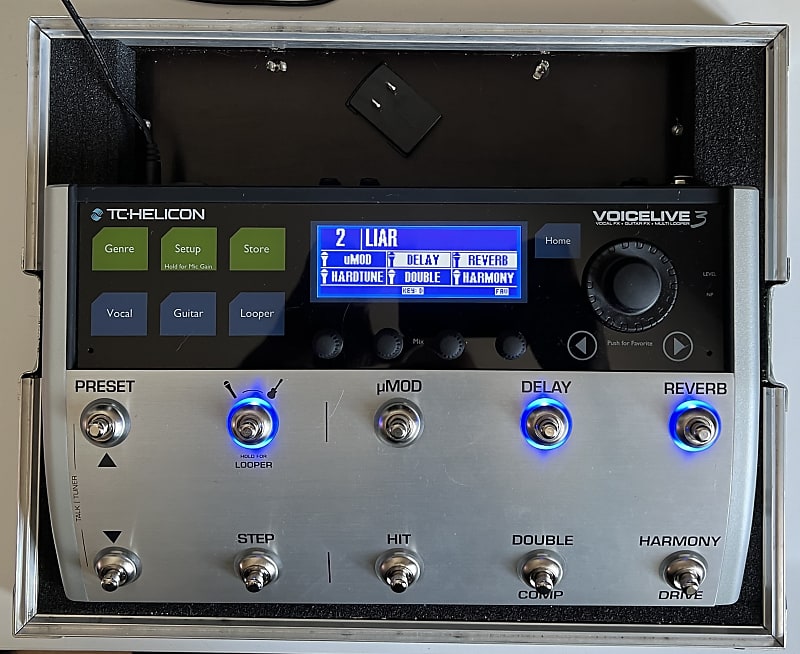 TC Helicon VoiceLive 3 2014 - 2019 - Silver mit Case image 1