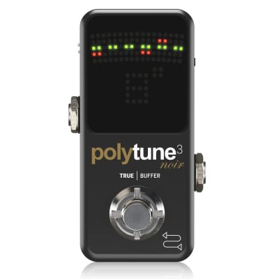 Reverb.com listing, price, conditions, and images for tc-electronic-polytune-3-noir