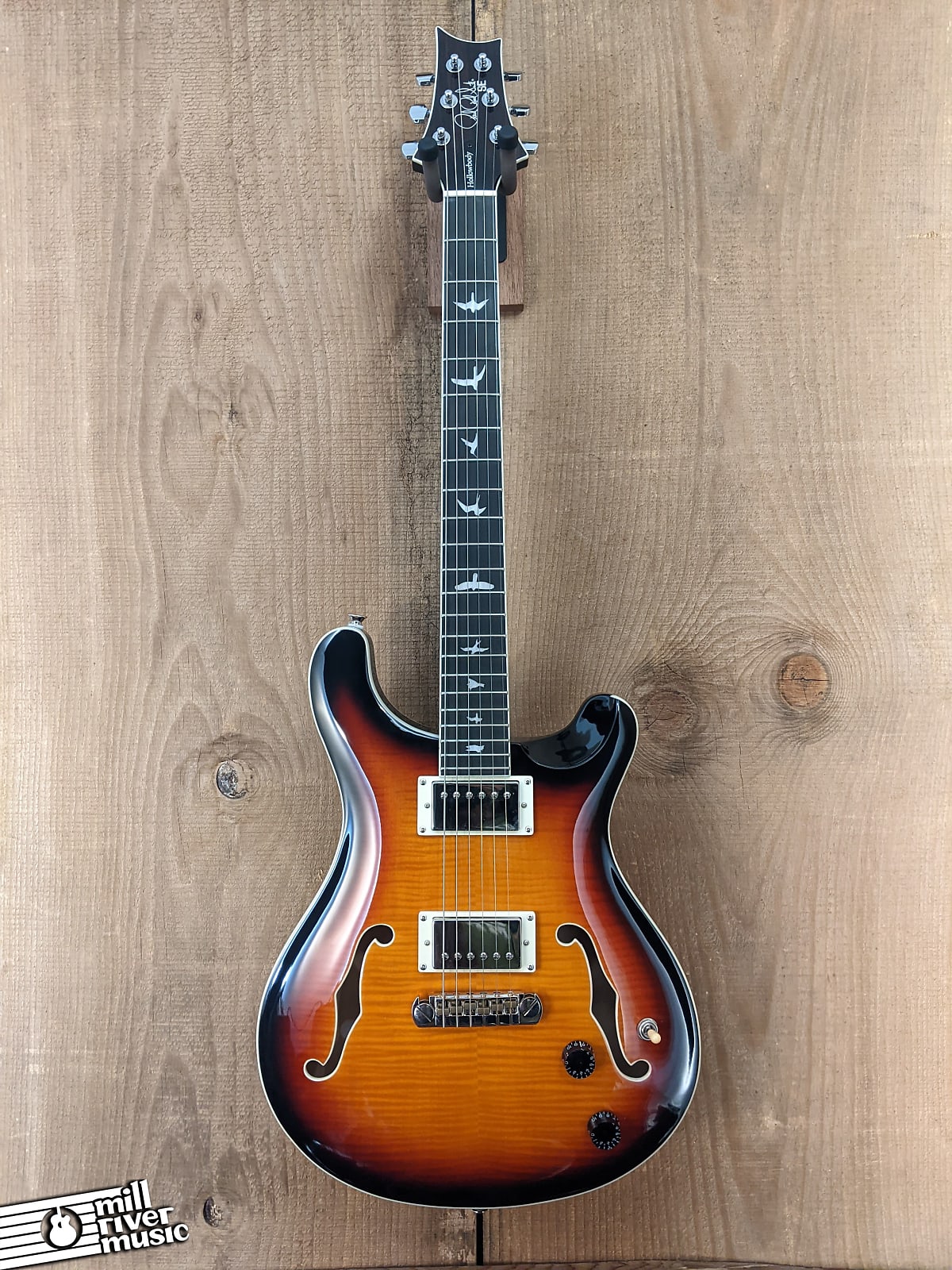 Prs se hollowbody ii deals tri color sunburst