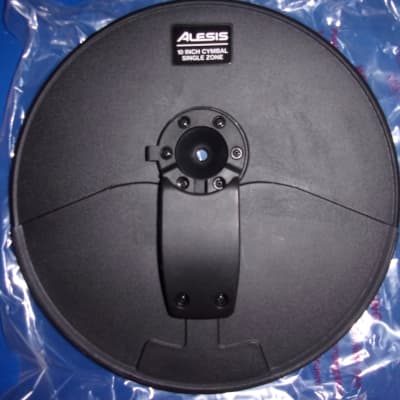 New Alesis 10" Cymbal Single Zone Pad with 1/4" input Electronic Drum from Nitro set image 4