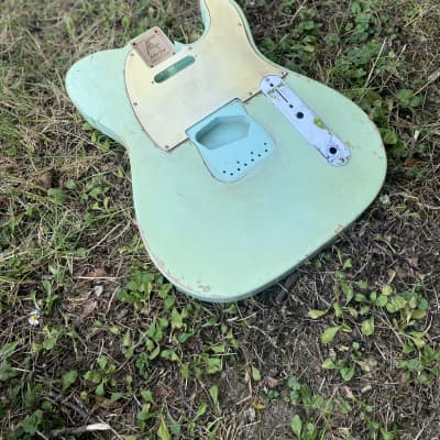Heavy Seas Telecaster body 2025 - Surf Green Médium Relic image 19
