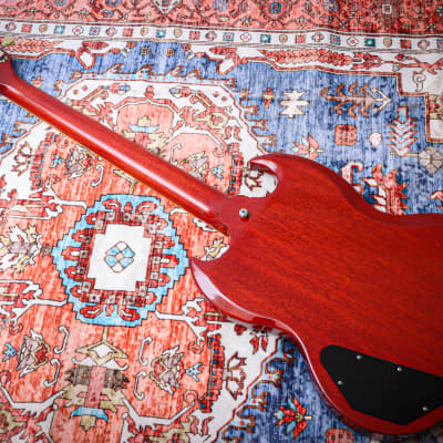 GIBSON USA Custom Shop '61 Les Paul SG VOS Standard Reissue " Faded Cherry + Rosewood" (2006) image 15
