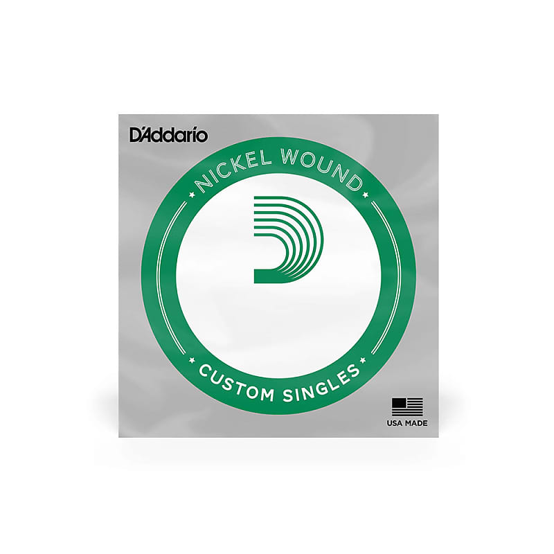 D'Addario - NW028 - Nickel Wound Single Electric Guitar String .028 image 1