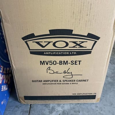 VOX Brian May Limited Edition MV50 Set W/1x8 Cabinet in Red | Reverb