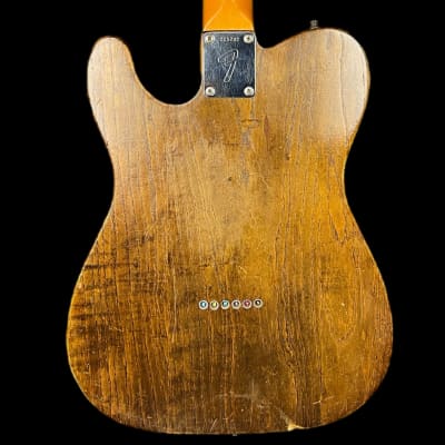 1966 USA Fender Telecaster Electric Guitar, Refinished and Modded by John Birch image 4