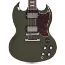 Gibson USA SG Standard Olive Drab w/Tortoise Pickguard & T-Type Pickups (CME Exclusive)