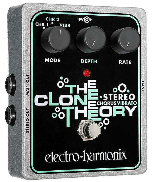 New Electro-Harmonix EHX The Clone Theory Stereo Analog Chorus Vibrato Pedal! image 1
