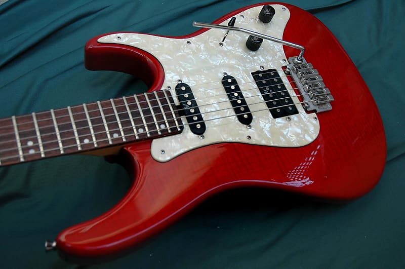 ギター washburn MERCURY by GROVER JACKSON Washburn Mercury series Blue made in Korean Designed By