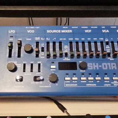Roland SH-01A Boutique Series Monophonic Synthesizer Module 2017 - Present - Blue