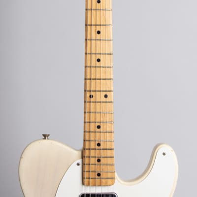 Fender  Telecaster Solid Body Electric Guitar (1958), ser. #31898, original tweed hard shell case. image 8