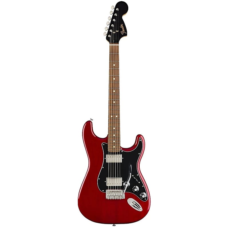 Fender FSR Mahogany Blacktop Stratocaster HH | Reverb