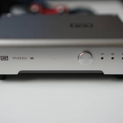 Schiit "Stack" with Modi Multibit DAC + Magni Heresy Headphone Amp + Interconnect (Black/Red/Silver) image 2