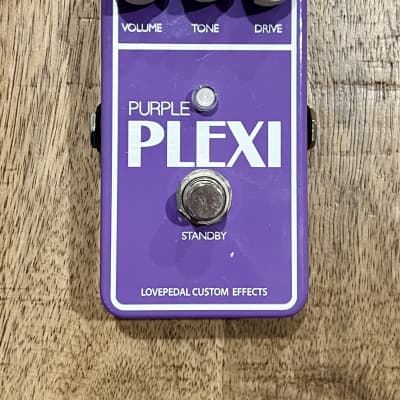 Reverb.com listing, price, conditions, and images for lovepedal-purple-plexi