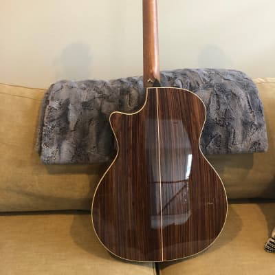 Taylor 814ce DLX Sitka Spruce/Indian Rosewood Grand Auditorium with V-Class Bracing Natural 2018 image 6