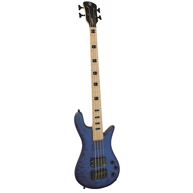 Spector Euro Rebop 4 MM Trans Blue Bass Guitar - Rare
