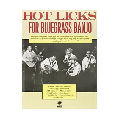 Hot Licks for Bluegrass Banjo Trischka, Tony for sale