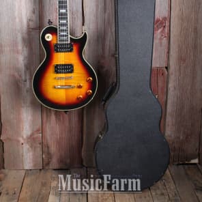 Aria Pro II Single Cut Electric Guitar Flame Maple Duncan