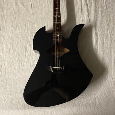 BC Rich MAG Mockingbird Acosutic Guitar Custom Shop 2000 Cosmic Black image 1