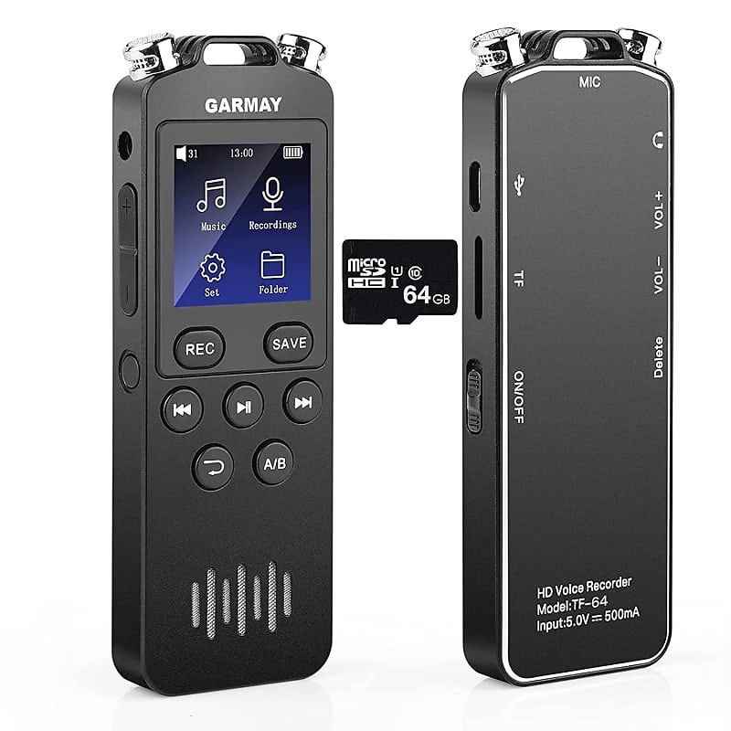 Digital Voice Recorder Upgraded 72Gb 1536Kbps 5148Hours | Reverb