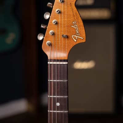 Fender Custom Shop Limited Edition Roasted "Big Head" Stratocaster - Faded Aged Sherwood Green Metallic image 16