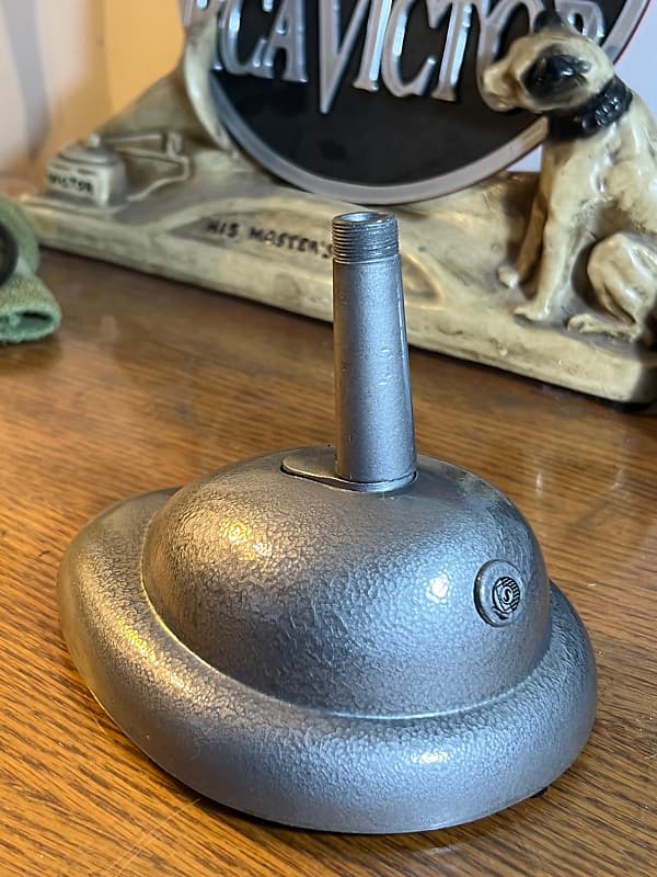 Vintage Shure S36 Microphone Desk Stand 1950's restored Reverb