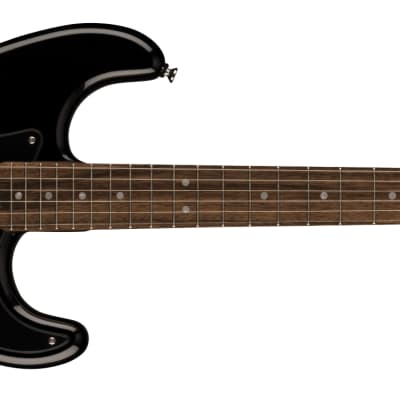 SQUIER - Squier Sonic Stratocaster HT H  Laurel Fingerboard  Black Pickguard  Black - 0373301506 for sale