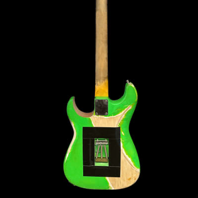 Charvel steve vai Green Meanie風MOD Charvel steve vai Green Meanie風MOD - メルカリ