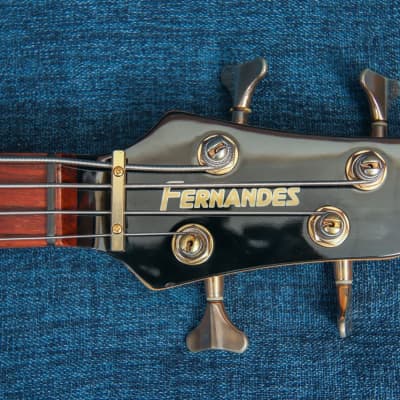 Fernandes FRB-42 Bass 1990-s Redburst | Reverb