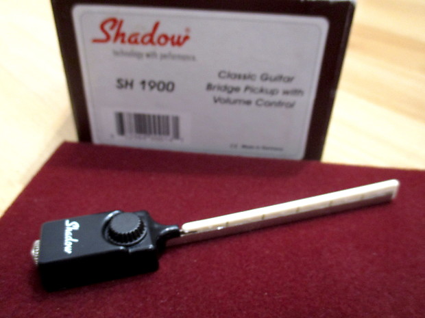 shadow SH 1900 classical guitar piezo saddle pick up boxed perfect condition