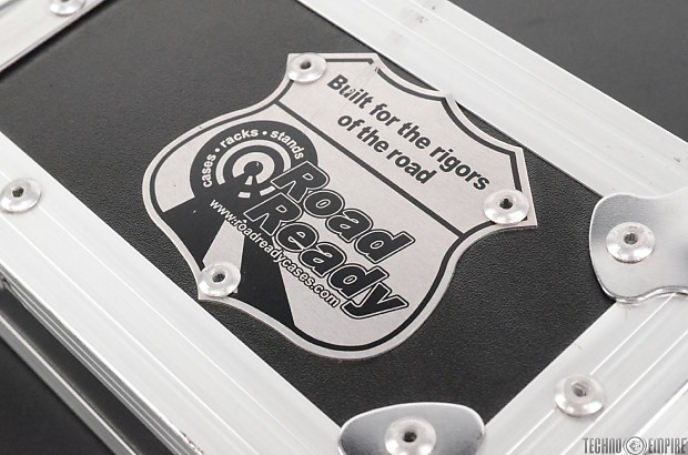 Road Ready RR2U-ED 2U 2 Space Unit ATA Rack Flight Case w