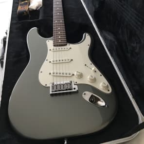 Fender 80 s American Series Stratocaster 1984 1988 Gray White Mint Condition with Case Reverb