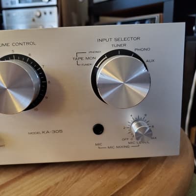 Kenwood KA-305 Integrated Amplifier Complete Service and Restoration (941611) image 6