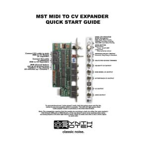 Synthrotek MST MIDI to CV Expander Kit - Eurorack Module image 2
